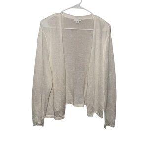 J.Jill Soft Knit Open Lagenlook Front Cardigan